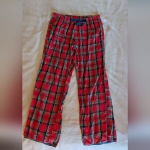 🎄 Christmas Victoria's Secret Red and Black Plaid Pajama Pants - Medium 🎄